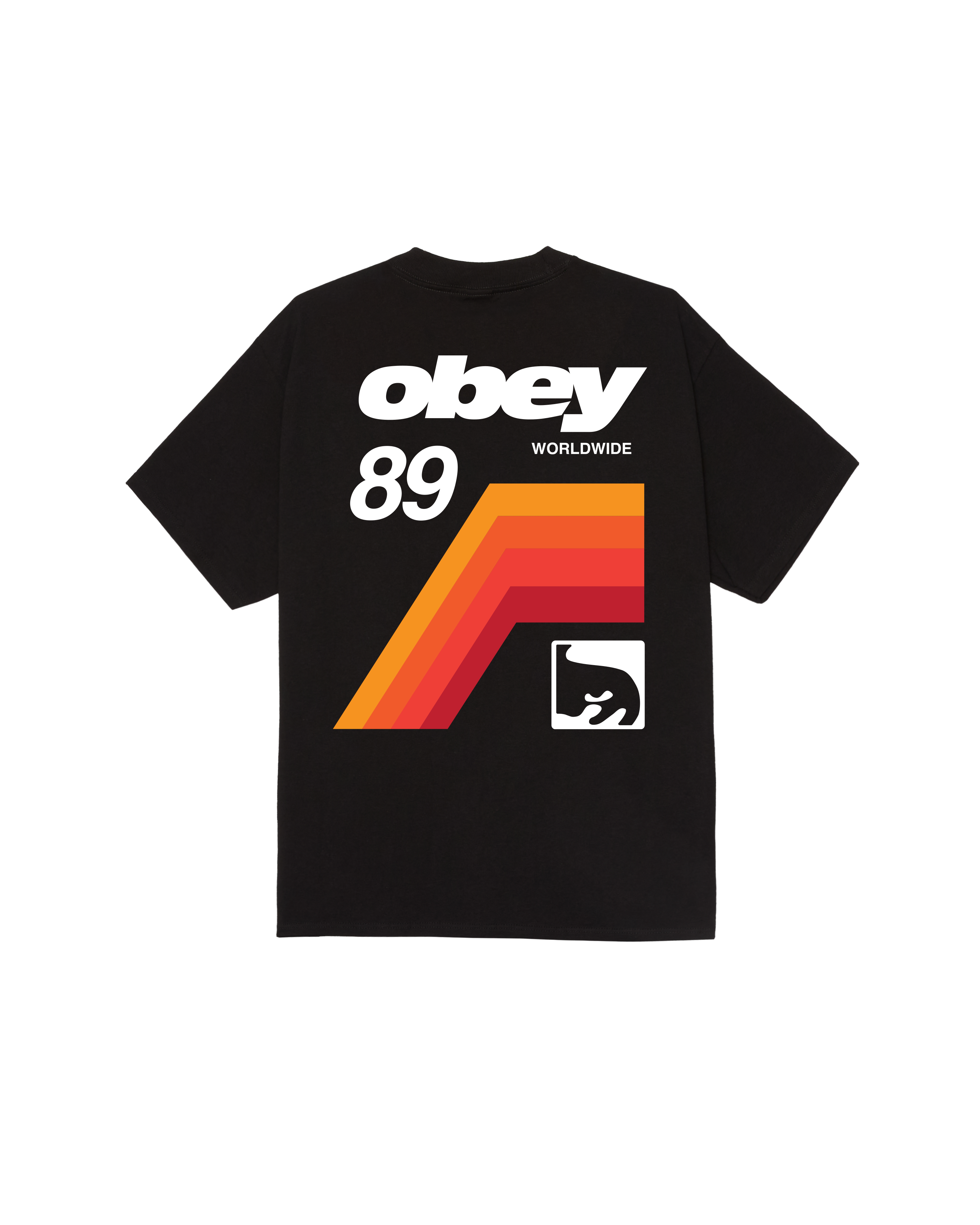 Obey VHS T-Shirt Black Herren Shirt Print schwarz